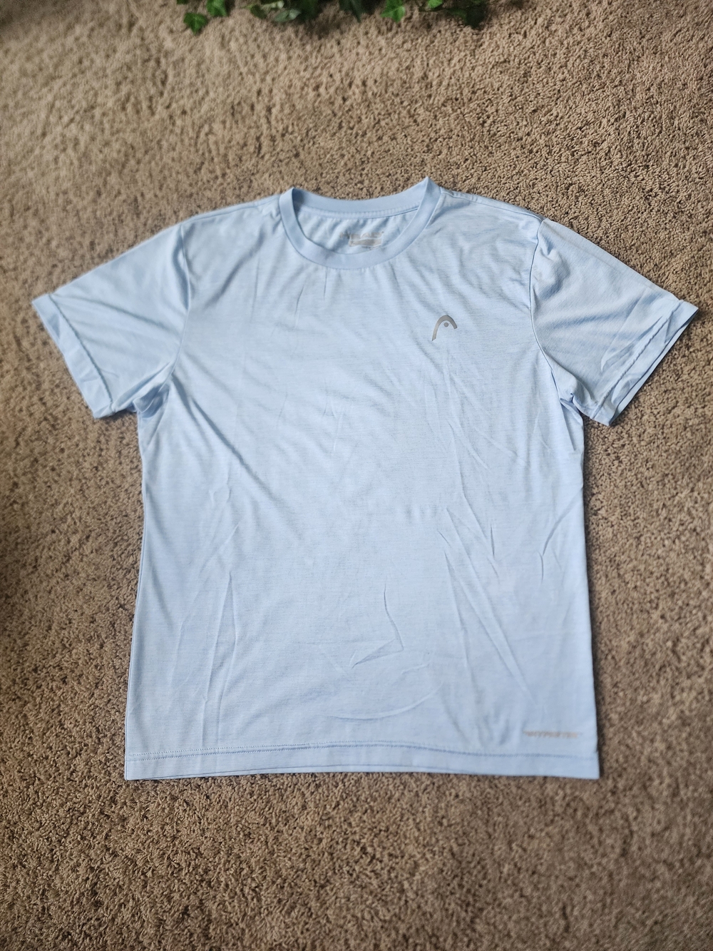 Head Performance Men's Light Blue Crew Neck Tee (LB2)